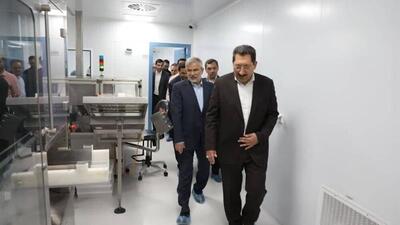  افتتاح یکی از بزرگ‌ترین پروژه‌های دارویی کشور با حضور وزیر صمت در البرز