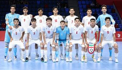 ایران نایب قهرمان فوتسال آسیا شد