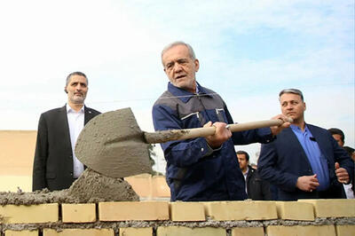  مدرسه‌ای که رئیس‌جمهور در آن بنایی کرده بود، افتتاح شد