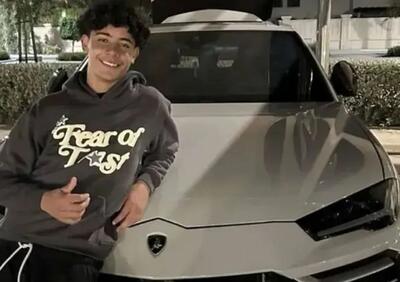  اولین لامبورگینی پسر رونالدو در 15 سالگی!