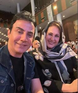  تاریخ وبگردی | سلفی جدید عمو پورنگ اینبار با خانم فاطمه معتمد آریا