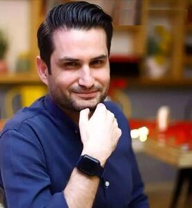  تاریخ وبگردی | پویا امینی در کنار همسر زیبایش