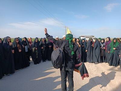  سفر ۱۵۰ دانش‌آموز خمینی از کلاس درس تا خاک پاک شهیدان