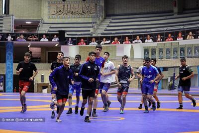  حضور 12 خوزستانی در اردوی تیم ملی کشتی فرنگی نوجوانان