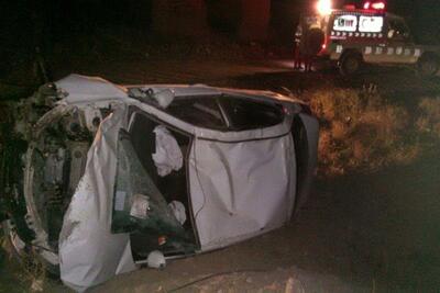  واژگونی خودرو در گنبدکاووس با ۸ مصدوم