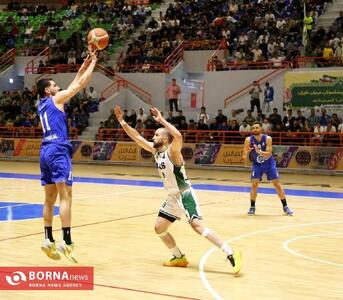  دیدار تیم‌های بسکتبال پاس کردستان و استقلال تهران