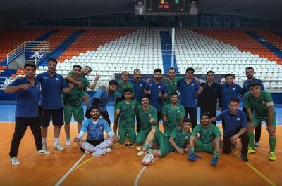  برتری ذوب‌آهن مقابل تیپ ۳۷۷ نزاجا در مشهد