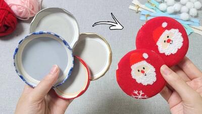  «تبدیل درپوش های شیشه ای به محصولات دست ساز قابل فروش»