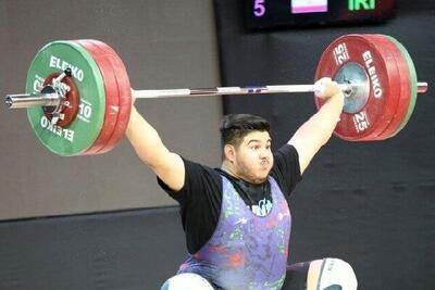  وزنه‌بردار فوق سنگین ایران به برنز یک‌ضرب رسید