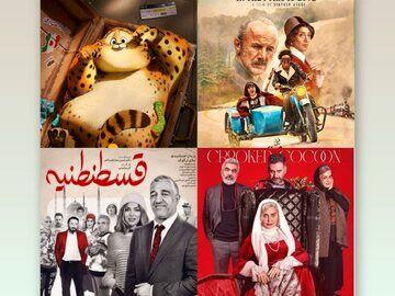  فیلم‌های پژمان جمشیدی و الناز شاکردوست؛ صدرنشینان فروش هفته سینما/ شهاب حسینی آخر شد+ جدول فروش