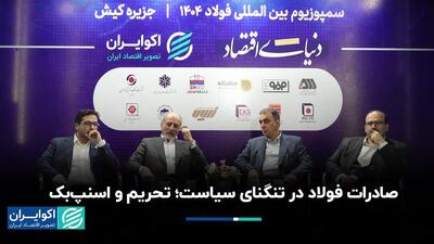  هشدار صنعت  فولاد به حذف از بازار جهانی