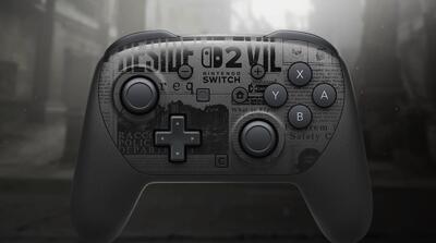  پیش‌فروش کنترلر پرو نینتندو سوییچ ۲ مدل Resident Evil Requiem آغاز شد - گیمفا