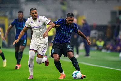  برد قاطع اینتر بر فیورنتینا با بریس چالهان‌اوغلو