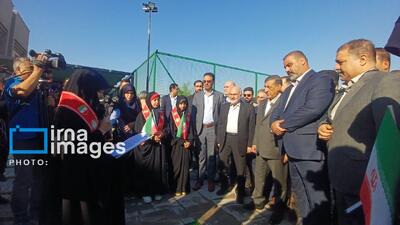  فیلم| بهره برداری از مدرسه «پردیس ایران» به دست معاون اجرایی رئیس‌جمهور
