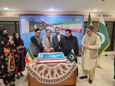  گامی دیگر در تحکیم ارتباطات همسایگی؛ پرواز مشهد-زاهدان-کویته راه اندازی شد + فیلم