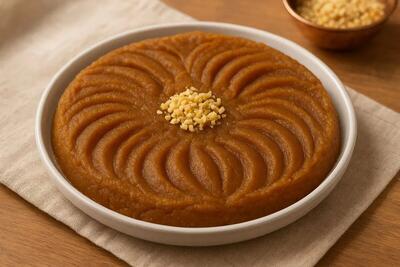  آموزش شیرینی پزی / طرز تهیه حلوای اوماج با شیره انگور + تمام نکات