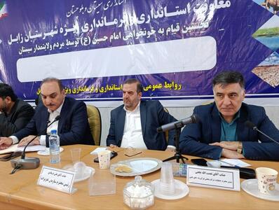  طرح رزاق می‌تواند سالانه تا ۵۰ همت درآمد برای سیستان ایجاد کند