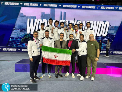  تکواندو قهرمانی جهان| نایب قهرمانی مردان ایران در چین