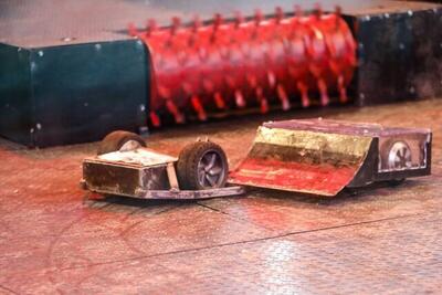  آغاز رقابت فینال ربات‌های جنگجو برای کسب قهرمانی