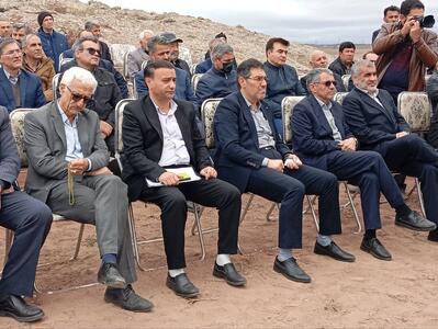  قلندری: آیین کلنگ‌زنی مجتمع آبرسانی شهید سلیمانی برگزار شد