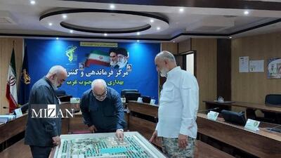  بازدید فرمانده نیروی زمینی سپاه از مرکز بهداری رزمی جنوب در روز پرستار