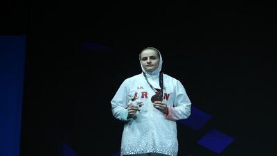  برنز مهسا بهشتی در یک ضرب دسته فوق سنگین - پارس فوتبال