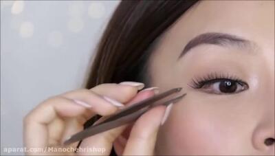  نحوه زدن مژه مصنوعی برای افراد مبتدی