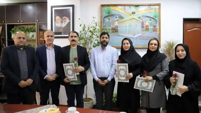  تقدیر از فرشتگان نجات جنگ 12 روزه به مناسبت روز پرستار در منطقه ۷