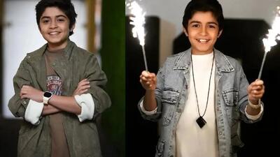  فیلم آواز شاد /  رایان سرلک فسقلی چه رقصی میکنه وسط دریا خیلی پر انرژی از این رو به اون رو