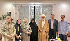  دیدار کروبی با فرزندان میرحسین موسوی / عکس - سلام نو