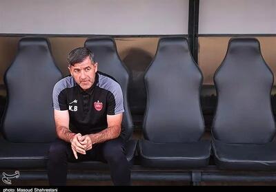  باقری: بازی فردا دست من و همکارانم است/ تراکتور قهرمانی را قاپید