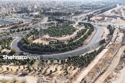  مسیر دسترسی بولوار امام خمینی (ره) به میدان حافظ در تقاطع غیرهم‌سطح انقلاب مشهد بازگشایی شد