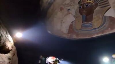  تصاویری شگفت‌انگیز از داخل اهرام ثلاثه مصر