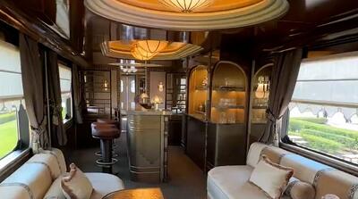  تصاویر قطار لوکس «رویای صحرا» عربستان سعودی