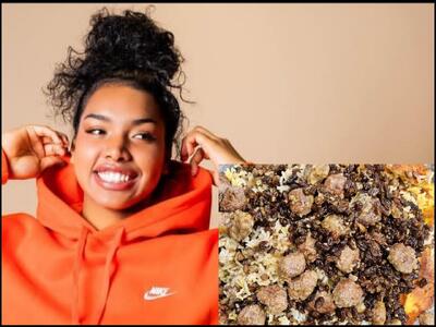  از عدس پلو تا خورشت کرفس؛ حظ خالص بازیکن آمریکایی‌ تیم بسکتبال زنان استقلال از غذاهای ایرانی! / عکس