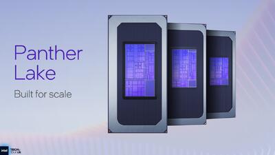  افشای بنچمارک اولیه پردازنده‌های Panther Lake اینتل