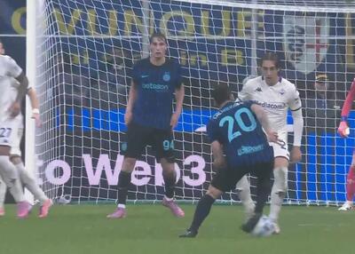  گل اول اینتر به فیورنتینا، سوپرگل چالهان اوغلو