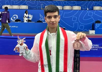  پایان برنزی پدیده‌ پینگ پنگ ایران در بحرین