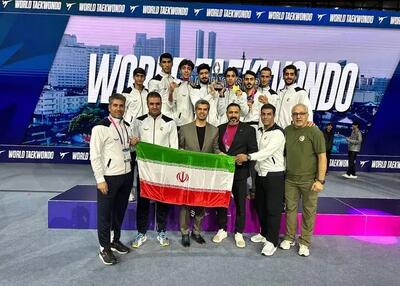  تکواندوی مردان ایران نایب قهرمان‌جهان‌ شد