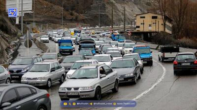  ممنوعیت تردد از تهران و کرج به سمت چالوس