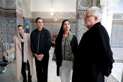  تجلیل تاریخی از ایمان خلیف در مسجد بزرگ پاریس