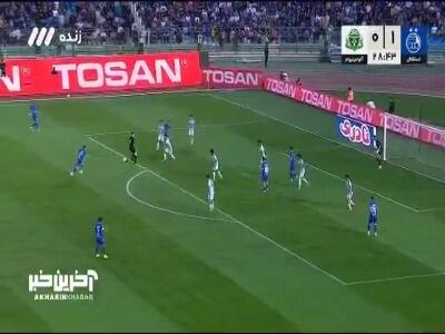  شوت منیرالحدادی را دروازه‌بان آلومینیوم دفع کرد