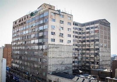  ۴ ساختمان تجاری بزرگ تهران در وضعیت قرمز ایمنی