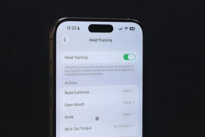  کنترل گوشی با حرکت زبان؛ قابلیتی مخفی که از آن بی‌خبر بودید