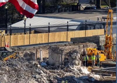  هشدار اکونومیست درباره طرح ترامپ برای ساخت یک سالن رقص جدید در کاخ سفید