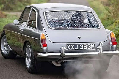  یک مدل بسیار خاص از خودرو MG با قلب تپنده ژاپنی