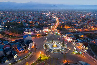  ساختمان عجیب و غریب ۱۲ متری در ماسال