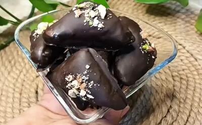  لقمه ای شیرین بدون عذاب وجدان آموزش سمبوسه خرمایی رژیمی