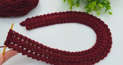  من در یک روز ۵۰ تا بافتم و همه را فروختم! این بهترین قلاب بافی فوق العاده آسان است