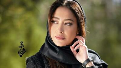  زیبایی استایل مونوکروم بهاره کیان افشار در اکران گربه سیاه